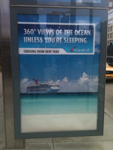 cruise advert